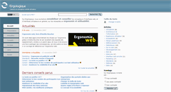 Desktop Screenshot of ergologique.com